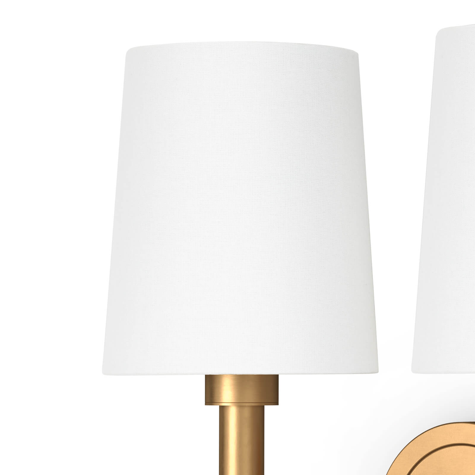 Double sconce brass new arrivals